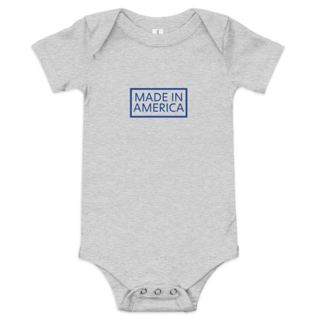 ELGIN BLOOM™ Short Sleeve Onesie, 100% cotton
